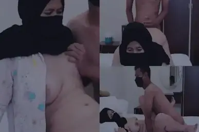 Tante Berjilbab Dipaksa Ngewe Malam Itu, Rencana Tidur yang Berubah Tanpa Negosiasi